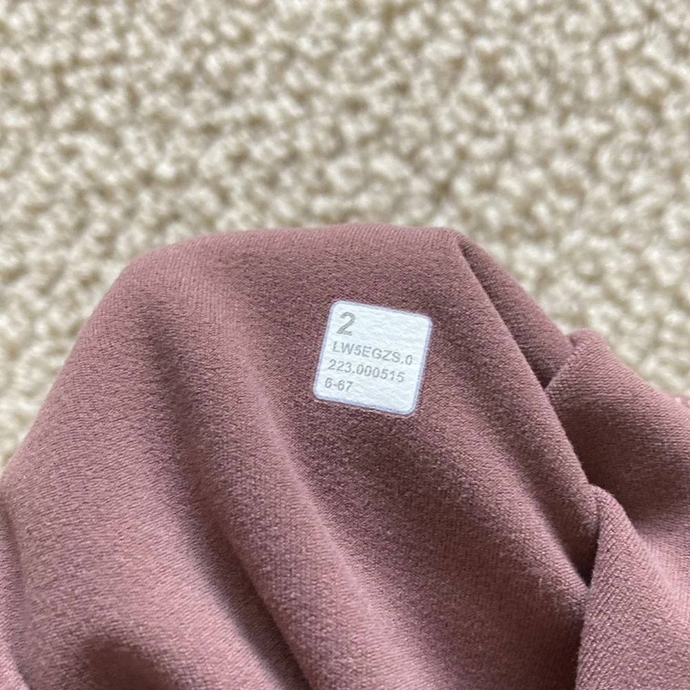 LULULEMON Align High Rise Wide Leg Pant 31” Dark Oxide Size 2 Nulu Soft VEUC - Picture 12 of 16